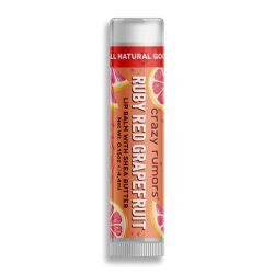 Crazy Rumors Fresh Squeezed Pink Grapefruit Soothing Lip Balm Stick for Dry Lips