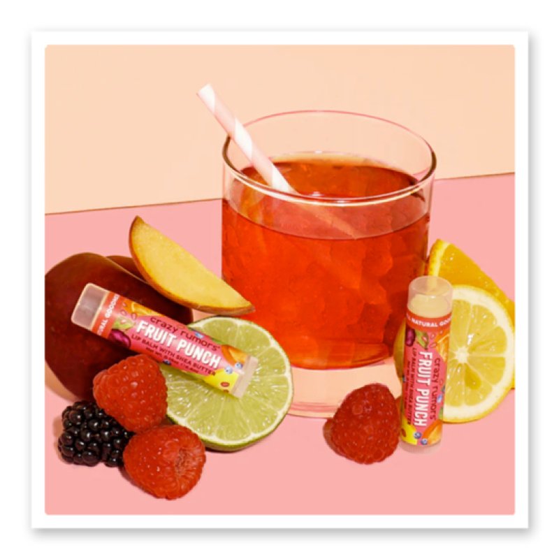 Crazy Rumors Fruit Punch baume pour les lèvres Beaume pour les lèvres Unisexe 4,25 g