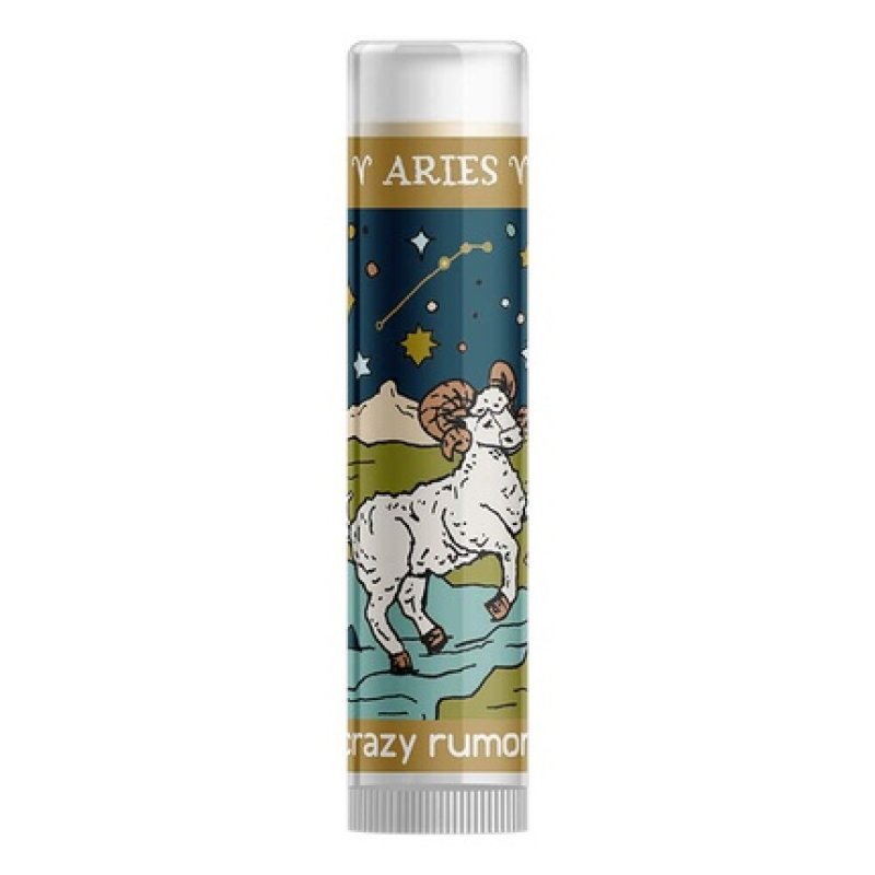 Crazy Rumors Zodiac Lip Balm Fire Blend Aries 4.4ml