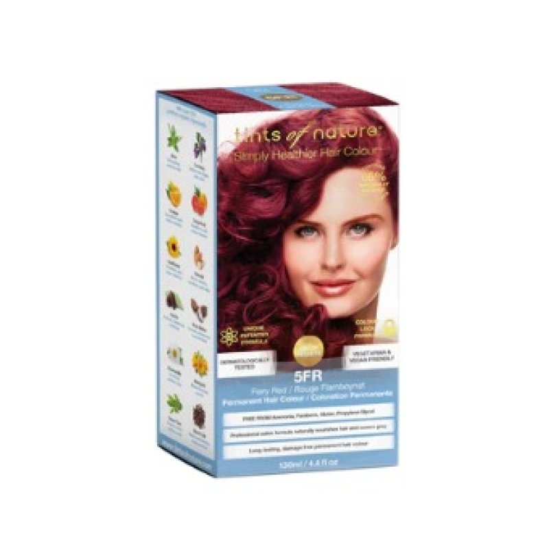 Tints of Nature 704326101419 couleur de cheveux Rouge 130 ml