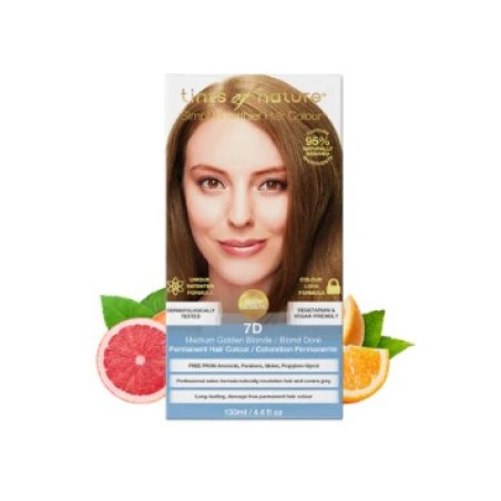 Tints of Nature 7D Medium Golden Blonde Permanent Hair Dye 130ml