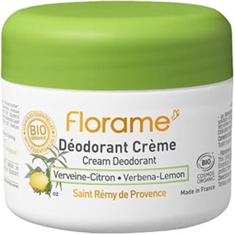 Florame Body Deodorant Cream Verbenalemon 50g
