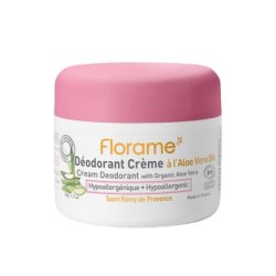 Florame Aloe Vera Cream Deodorant 50g Organic