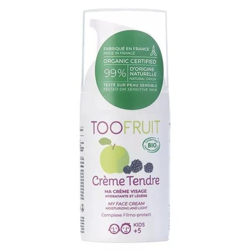 Toofruit Tender Cream For Normal To Combination Skin Apple Blackberry 30ml