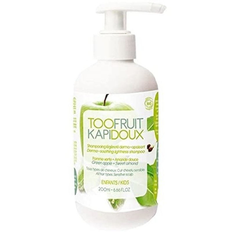 Toofruit Kapidoux Apple Almond Shampoo 200ml Green Apple