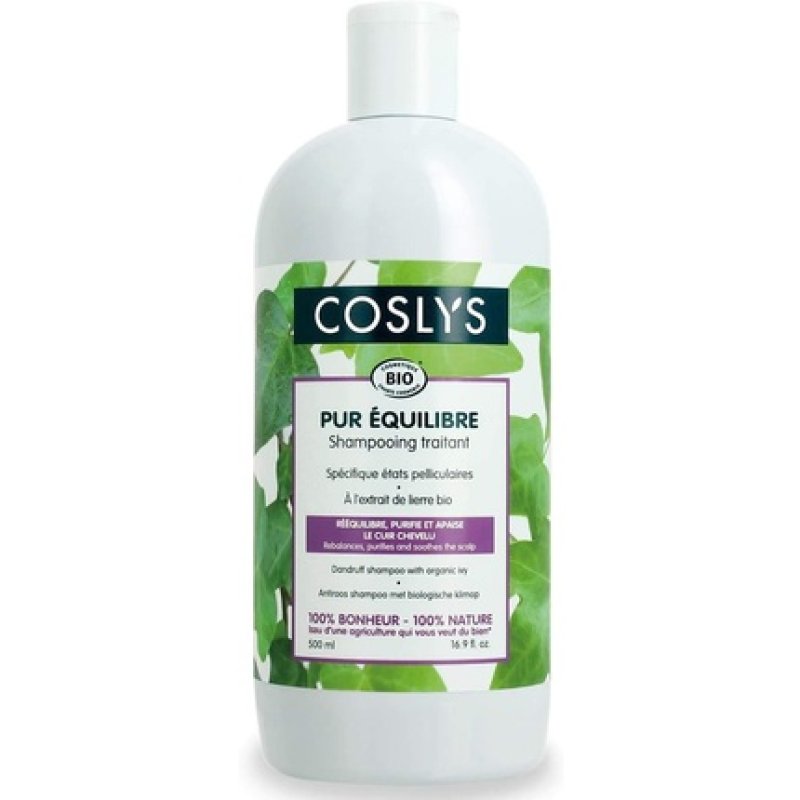 Coslys Anti-Dandruff Shampoo with Organic Ivy Extract 500ml
