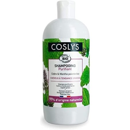 Coslys Organic Peppermint Shampoo for Greasy Hair