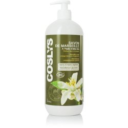 Coslys Marseille Body Hygiene Soap with Orange Blossom 1L