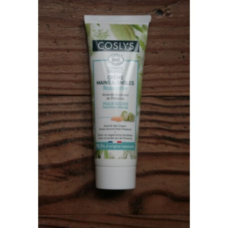 Coslys Organic Hand and Nail Repair Cream Sweet Almond from Provence 50ml