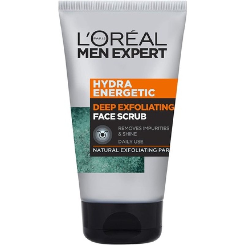 L'Oréal Men Expert Hydra Energetic Deep Exfoliating Face Scrub for Men 100ml