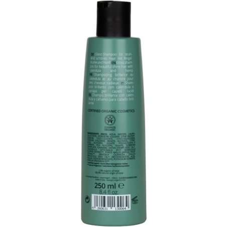 Green Shampoo Shine Organic Hemp & Organic Marigold