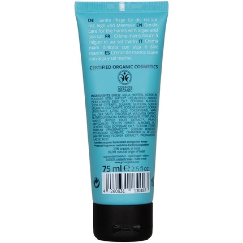 Grn - Shades Of Nature Pure Elements Hand Cream Alga & Sea Salt