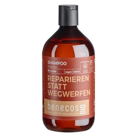 Benecosbio Organic Oat Shampoo for Normal Hair - Repair Instead of Throwing Away