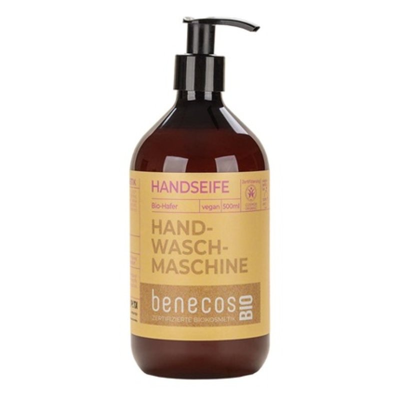 Benecosbio Organic Oat Hand Soap Vegan Recycled Plastic