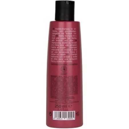 Green Organic Cosmetics Shampoo Vitality - Organic Olive & Organic Broccoli Seed