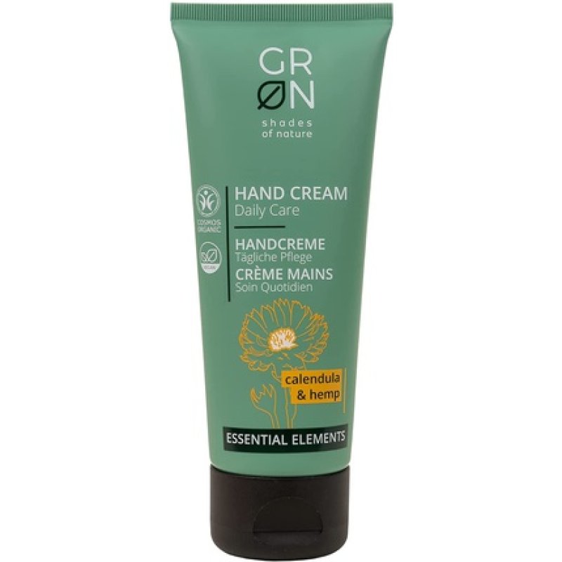 Groen Hand Cream Daily Care Calendula & Hemp, 75 Ml