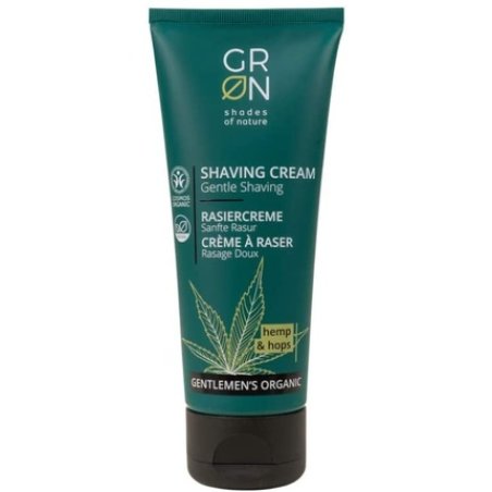 GRON Shades of Nature Gentleman's Organic Shaving Cream Hemp & Hops 75ml