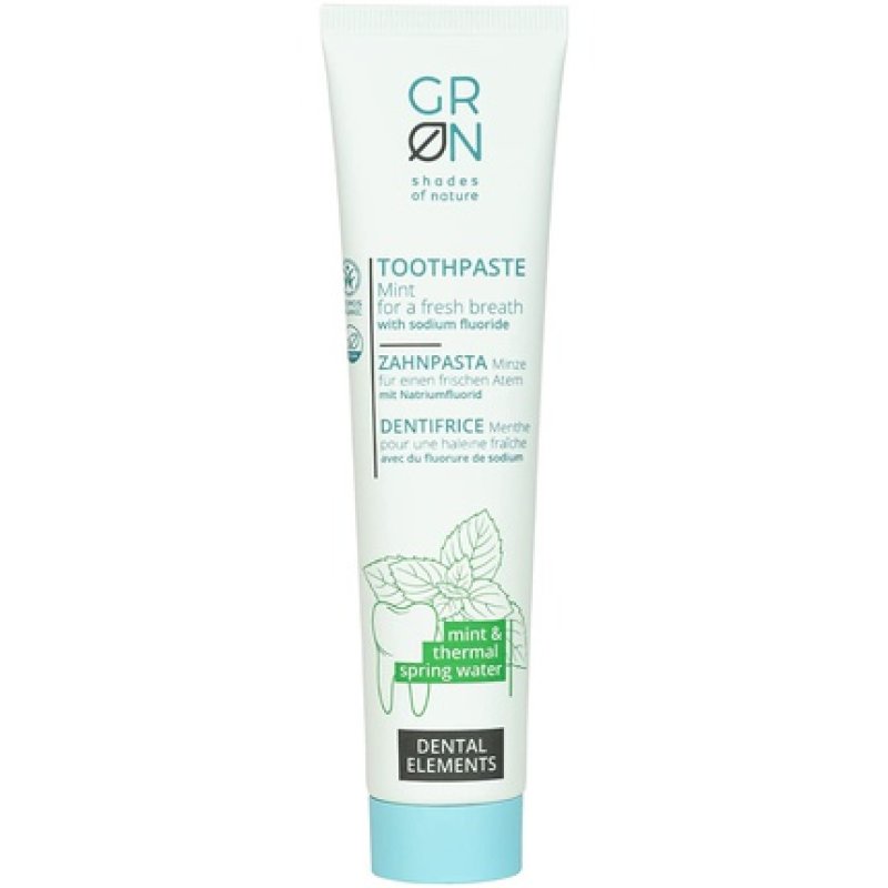 Grn Toothpaste Mint & Thermal Water 75 Ml