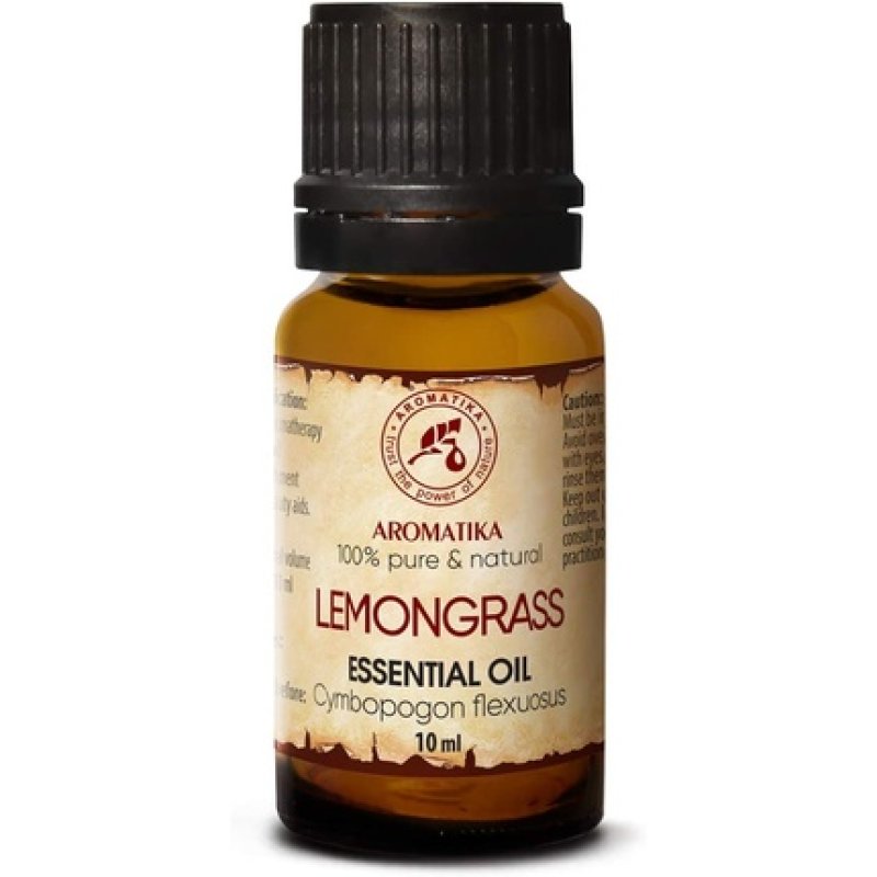 Lemongrass Essential Oil 10ml Cymbopogon Flexuosus for Aromatherapy and Diffusers
