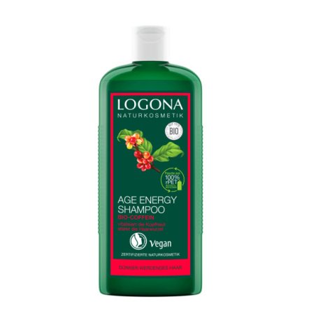 LOGONA Age Energy Shampoo Bio-coffein 250 ml Shampoing Non-professionnel Unisexe
