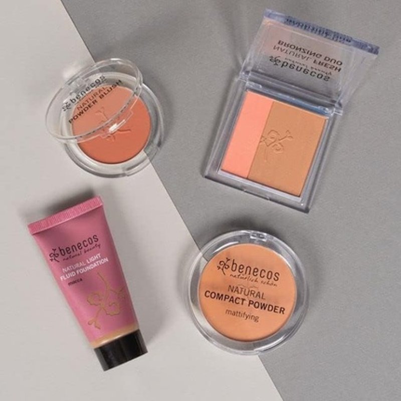 Benecos Natural Cosmetics Light Fluid Foundation Liquid Matting Vegan Dune 30ml