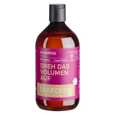 Benecosbio Organic Grape Volume Shampoo - Vegan