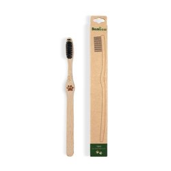 Bambaw Bamboo Toothbrush with Hard Bristles and Travel Case