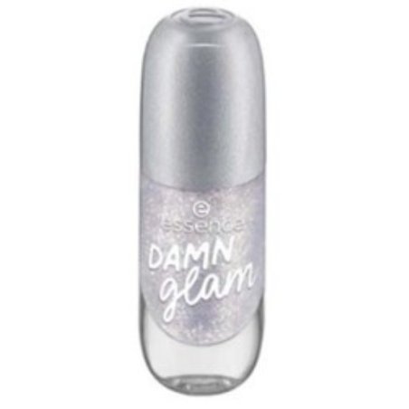 Essence gel nail colour nail polish 8 ml Silver Glitter
