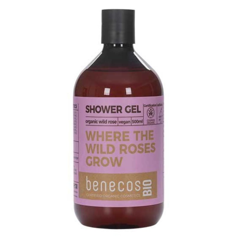 benecos Wild Rose 500 ml Shower gel Women Body