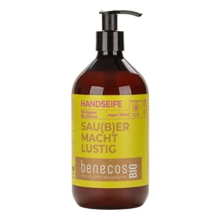 Benecosbio Organic Ginger and Lemon Hand Soap - Vegan