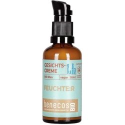 Benecosbio Organic Shea Moisture Face Cream for Her - Vegan - Dermatologically Tested