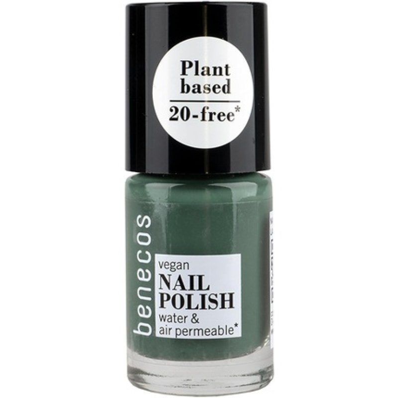 Benecos Nail Polish 20 Free Water Permeable 5ml Sage Green