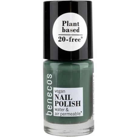 Benecos Nail Polish 20 Free Water Permeable 5ml Sage Green