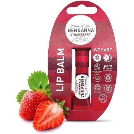 Ben & Anna Natural Strawberry Lip Balm 6g