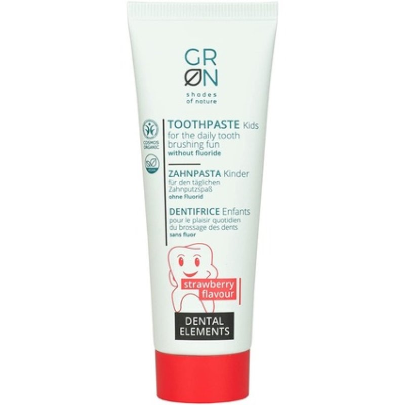 Grn - Shades Of Nature Dental Elements Toothpaste Kids Strawberry