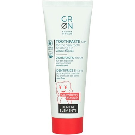 Grn - Shades Of Nature Dental Elements Toothpaste Kids Strawberry