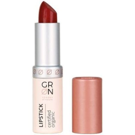 GRN Shades of Nature Biocosmetics Pomegranate Lipstick with Bio-Jojoba Oil 4g