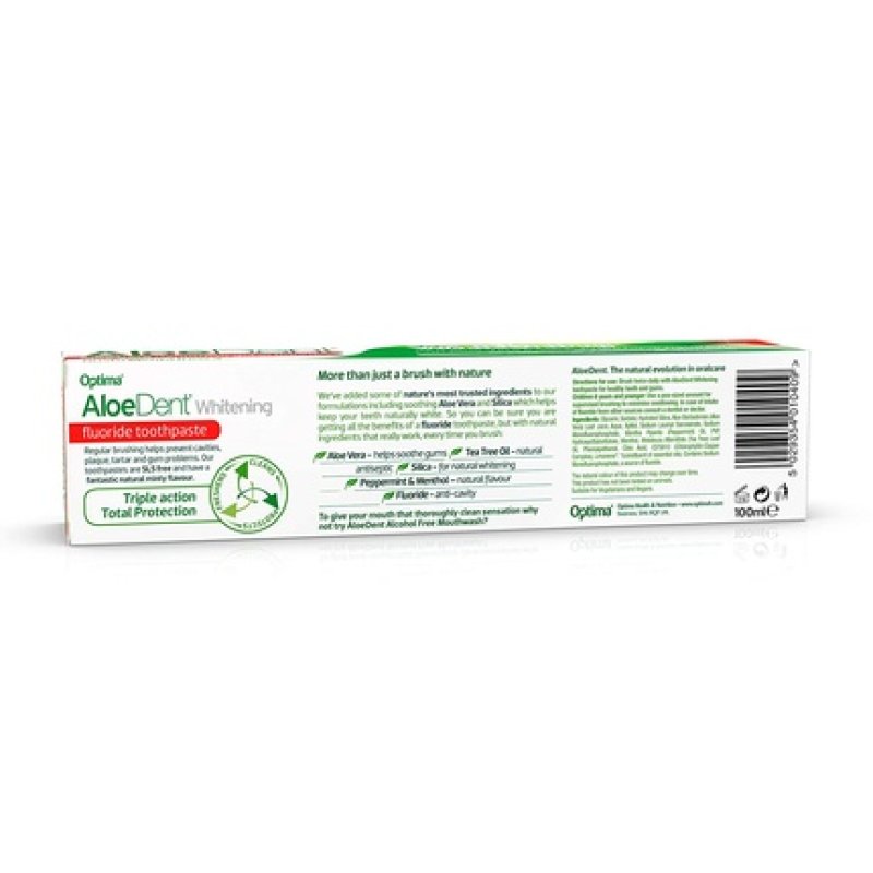 AloeDent Whitening Aloe Vera Toothpaste 100ml