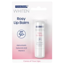 Novaclear Whiten Rosy Lip Balm Protective Lipstick, 4.9 G