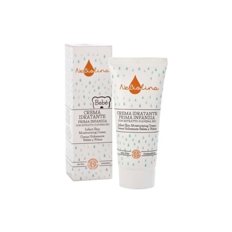 NeBiolina Bebé Moisturizing Cream with Organic Oat Extract 100ml
