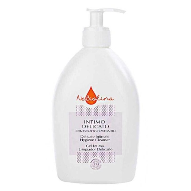 NeBiolina Delicate Intimate Detergent with Organic Oat Extract 500ml