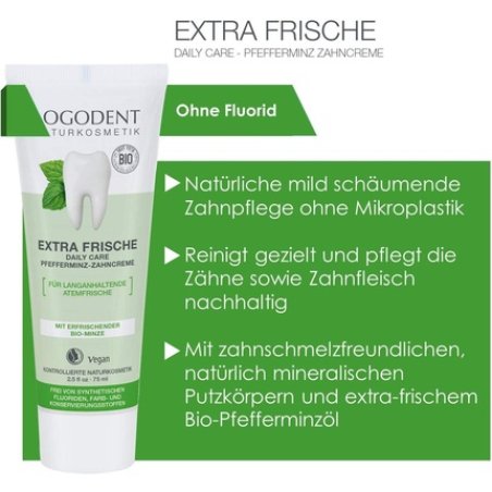 Daily Care Extra Fresh Toothpaste Organic Peppermint