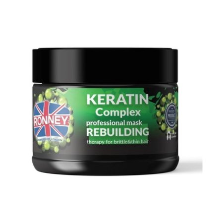 Keratin Complex Professional Rebuilding Mask For Dry And Brittle Hair 300ml