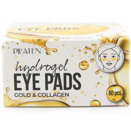 Pilaten Hydrogel Eye Patches With Collagen And Gold - 60 Pieces
