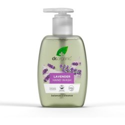 Dr Organic Lavender Hand Wash Cleansing Natural Vegan Crueltyfree Paraben & Slsfree Recycled & Recyclable Organic 200ml