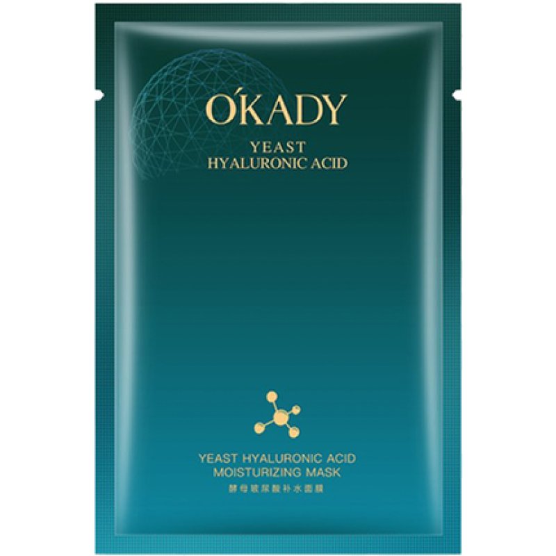 Okady Regenerating Firming Face Mask With Centella Asiatica And Hyaluronic Acid 25 Ml
