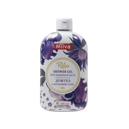 Incredible Bath Shower Gel Relax with Magnesium Salts Helps Against Daily Stress