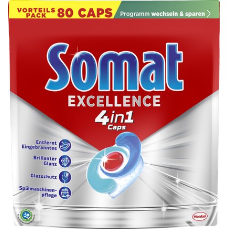 Somat Excellence 4in1 Caps Value Pack