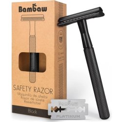 Bambaw Safety Razor Black Metal Stainless Steel