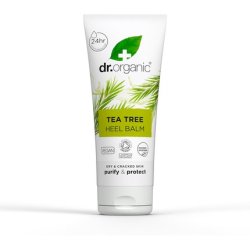 Dr Organic Tea Tree Heel Balm for Dry & Cracked Feet 100ml